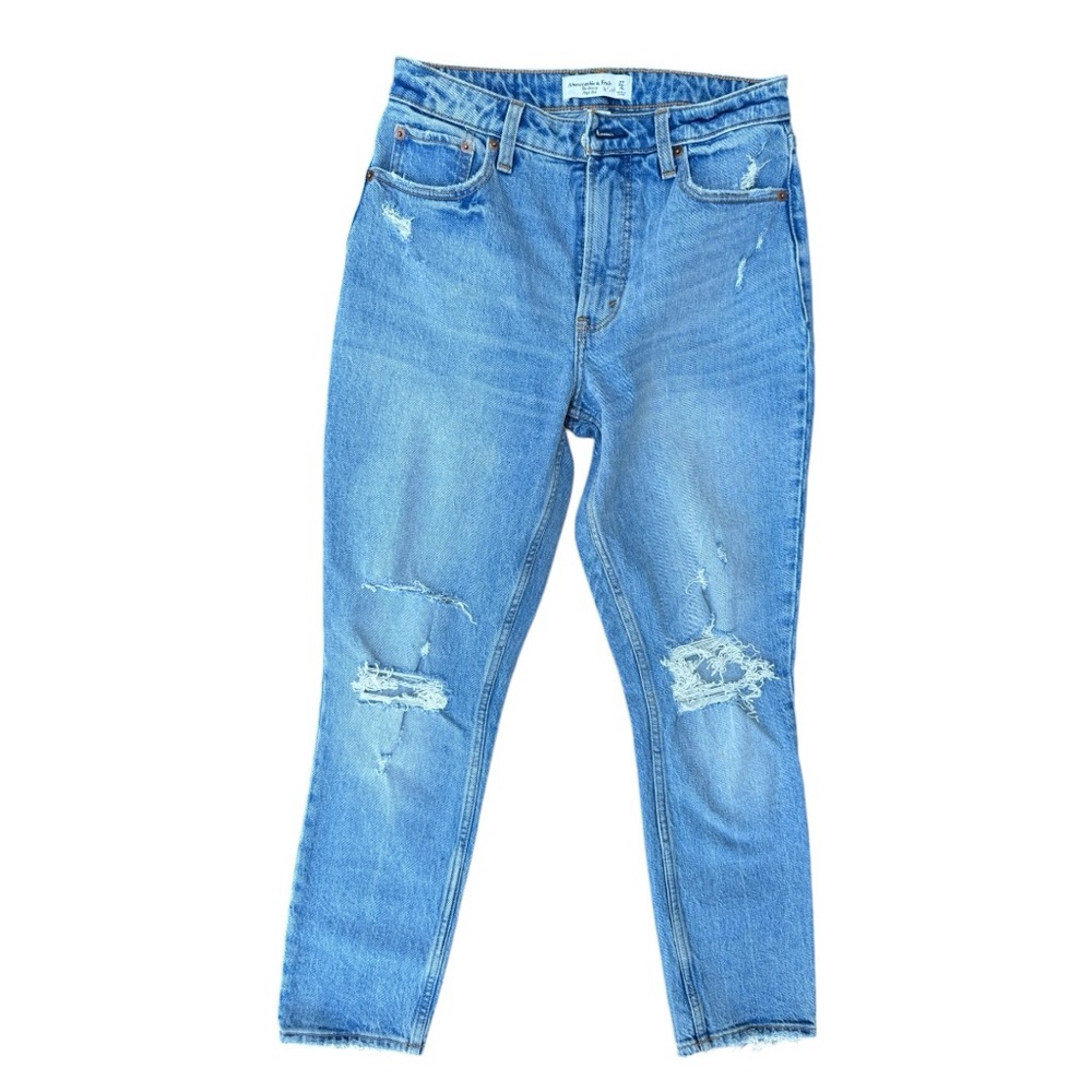 Abercrombie & Fitch 7/8 Skinny High Rise Jeans